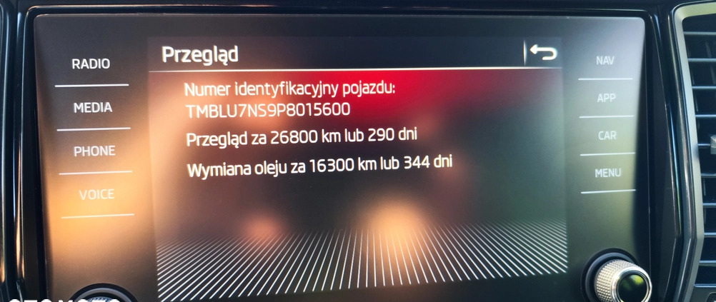 Skoda Kodiaq cena 212900 przebieg: 3300, rok produkcji 2023 z Ropczyce małe 379